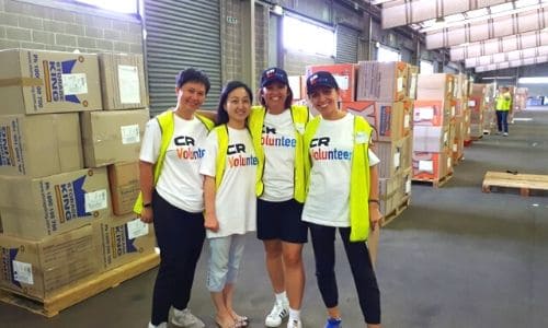 CR volunteers in Sydney