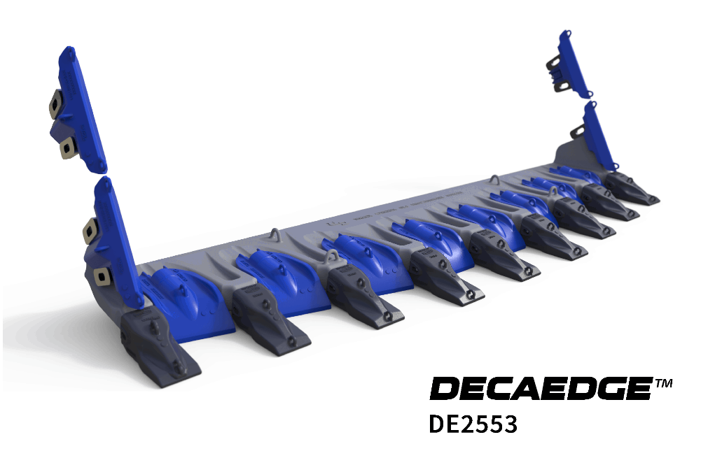 CR DecaEdge 9 station Cast Lip for Wheel Loaders
