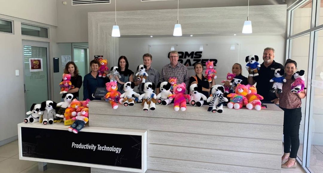 CR shows off donated teddy bears