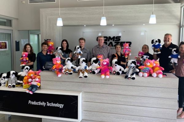 CR shows off donated teddy bears
