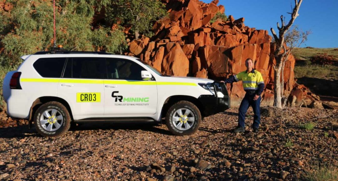CR Mining Onsite Service in the Pilbara region with mobile vehicle and local technical manager