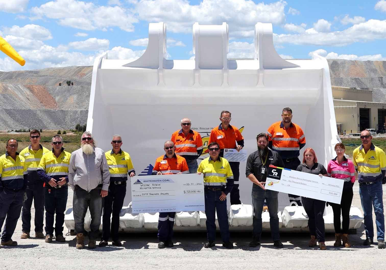 CR and Whitehaven supporting Westpac Helicopter Rescue